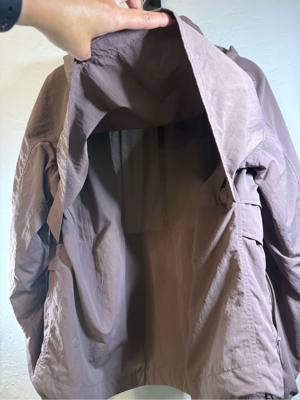 Lululemon Always Effortless Jacket Zip Hooded Mauve - Picture 11 of 11